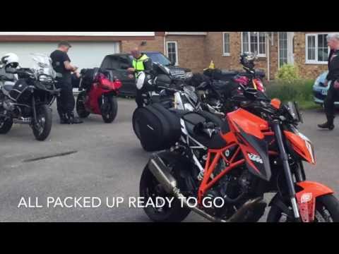 SPAIN MOTORCYCLE TRIP 2016/ part one, CAMBRIDGE - JACA