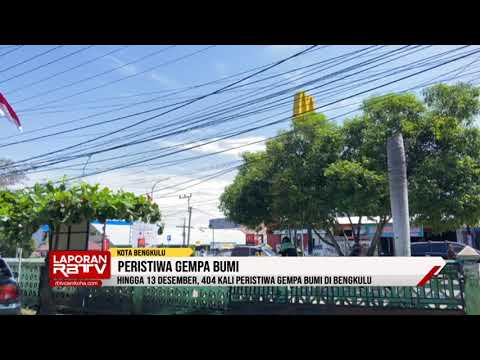 Hingga 13 Des, 404 Kali Peristiwa Gempa Bumi di Bengkulu 