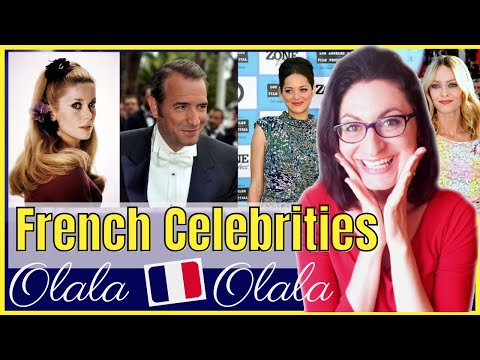 🇫🇷 Famous French Celebrities' names + movies to help you practice your French R
