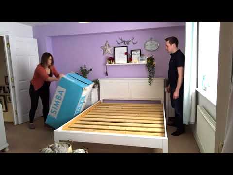 Setting up our Simba Mattress!