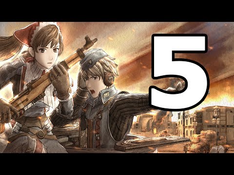 Valkyria Chronicles Walkthrough Part 5 - No Commentary Playthrough (PC)