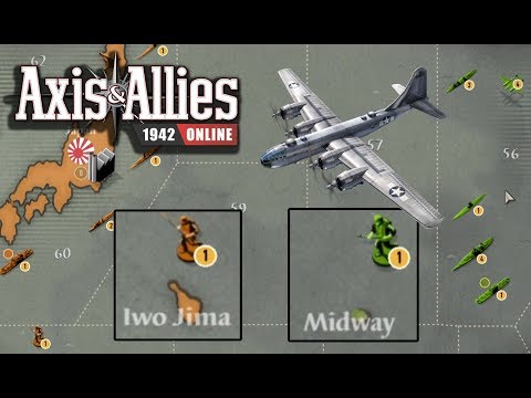 Axis & Allies 1942 Online: The strategic value of Iwo Jima & Midway