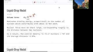 L9.2 Nuclear Physics: Binding Energies