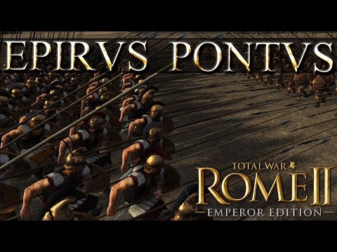 R1 Iraklis vs AsseLOL - Pontus vs Epirus - Cup of Nations - Total War Rome 2