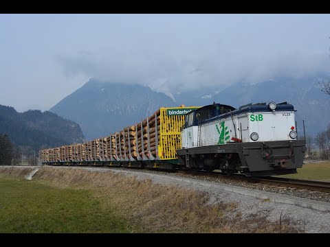 Bahnverkehr in Tirol vom 04.03 – 06.03.23 – "Arlberg-, Inntal-, Brenner- und Zillertalbahn"