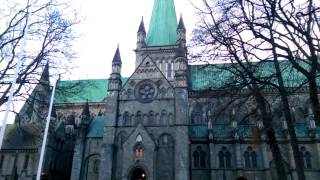 preview picture of video 'A Little Glimpse of Trondheim Norway - Nidarosdomen | AmeriNorge'