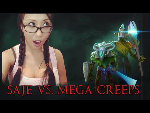 Saje vs. Mega Creeps