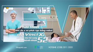 Sử Dụng Robot Da Vinci Xi Bóc Tách Thành Công U Xơ Phức Tạp Mà Không Cần Cắt Tử Cung