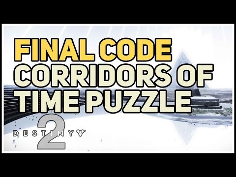 Final Solution Code Corridors of Time Puzzle Destiny 2