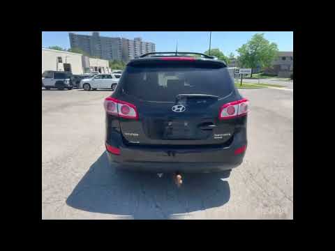 2011 Hyundai Santa Fe FWD 4dr V6 Auto GL Sport in Black for sale at Finch Chrysler Dodge Jeep Ram Ltd in London, ON