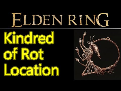 Elden Ring Kindred of Rot's Exaltation talisman location guide, boost attack power near rot / poison