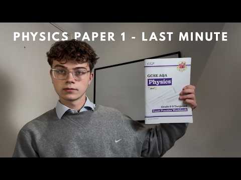 GCSE Physics Paper 1: Last Minute Tips to Make Einstein Proud