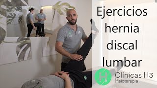 5 ejercicios hernia discal lumbar que [SI] ✅ funcionan.  - Clínica Fisioterapia Alcalá de Henares-H3