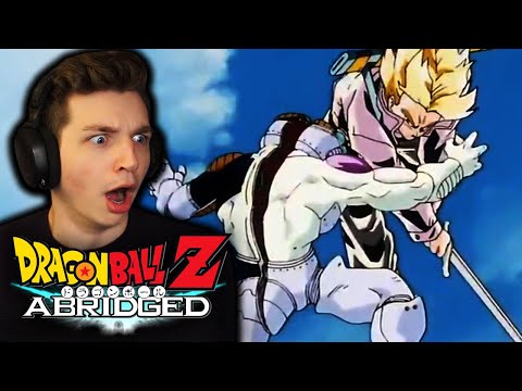 Trunks ROLLS Frieza!! | DBZ: Abridged REACTION Episode 33