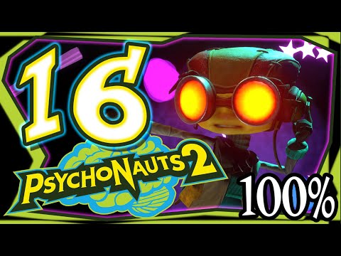 Psychonauts 2 Walkthrough Part 16 (XB1, PS4, PC) 100%