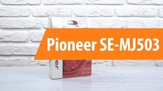 Video thumbnail for Распаковка наушников Pioneer SE-MJ503 / Unboxing Pioneer SE-MJ503 by DNS