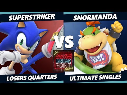 CCB Qualifier Losers Quarters - SSP | Snormanda (Bowser Jr.) Vs. SuperStriker (Sonic) SSBU Ultimate