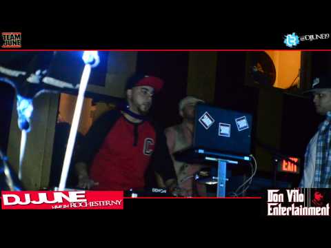 DJ June ft. Don Vilo Ent  live in ROCHESTER,NY (reggaeton invasion 2)
