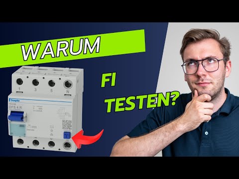 FI-Schutzschalter Testtaste – Warum, wann und wie testen? (Kurzvideo)