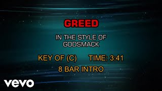 Godsmack - Greed (Karaoke)