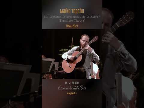 M. M. Ponce - Concierto del Sur (fragment 2) #short #ponce #guitar #classicalguitar