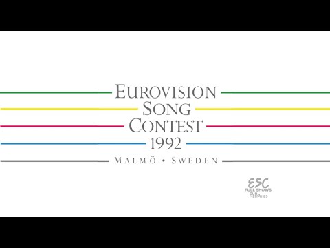 Eurovision Song Contest  1992 (English Commentary)
