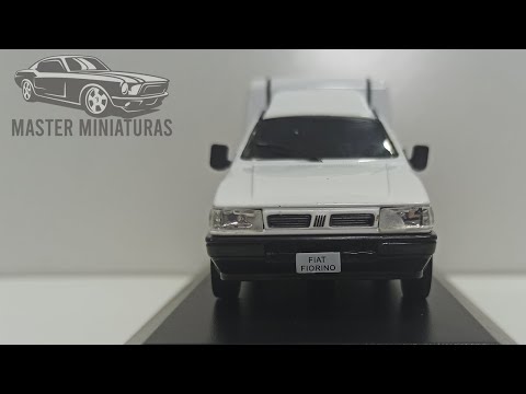 Miniatura Carros De Ferro Inesquecíveis Fiat Fiorino (2001)