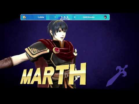 SOS11 Winners Finals - Luhtie (Zero Suit Samus) vs SAK|Stroder (Marth)