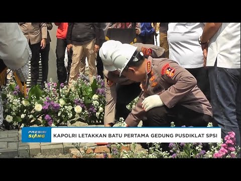 PELETAKAN BATU PERTAMA PEMBANGUNAN GEDUNG PUSDIKLAT SPSI OLEH KAPOLRI