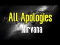 All Apologies KARAOKE Nirvana