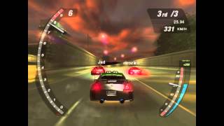 Need For Speed Underground 2 - Drag Race - RSX , 350Z, Skyline