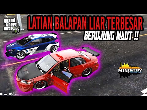 LATIHAN BALAP BERUJUNG MAUT !! PREPARE BALAPAN LIAR TERBESAR !! || GTA5 ROLEPLAY INDONESIA