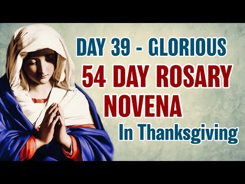 54 Day Rosary Novena Day 39 💜Glorious Mysteries