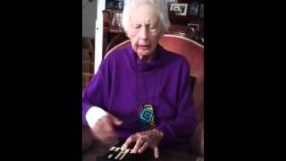 Bertie and her autoharp