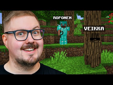 Pelataan piilosta Minecraftissä!