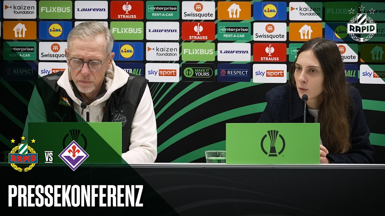 Pressekonferenz nach dem Spiel gegen Fiorentina