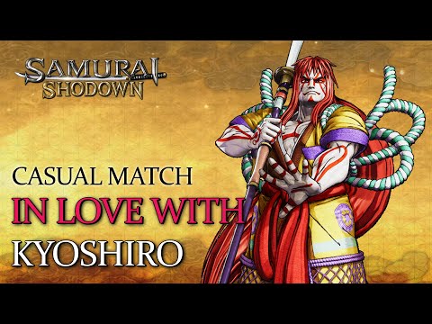 SAMURAI SHODOWN : PATCH 1.11 - IN LOVE with KYOSHIRO (vs Shiki)  [PS4 PRO]