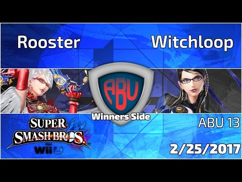 ABU Monthly 013: Rooster vs Witchloop - SSB4 Singles Winners R1