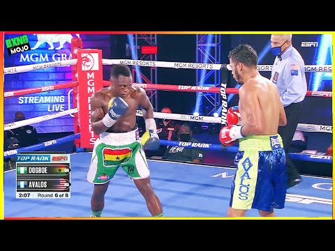 Isaac Dogboe (United Kingdom) vs Chris Avalos (USA) - KNOCKOUT, BOXING HD