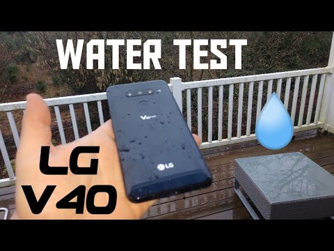 LG V40 water test? rain tested