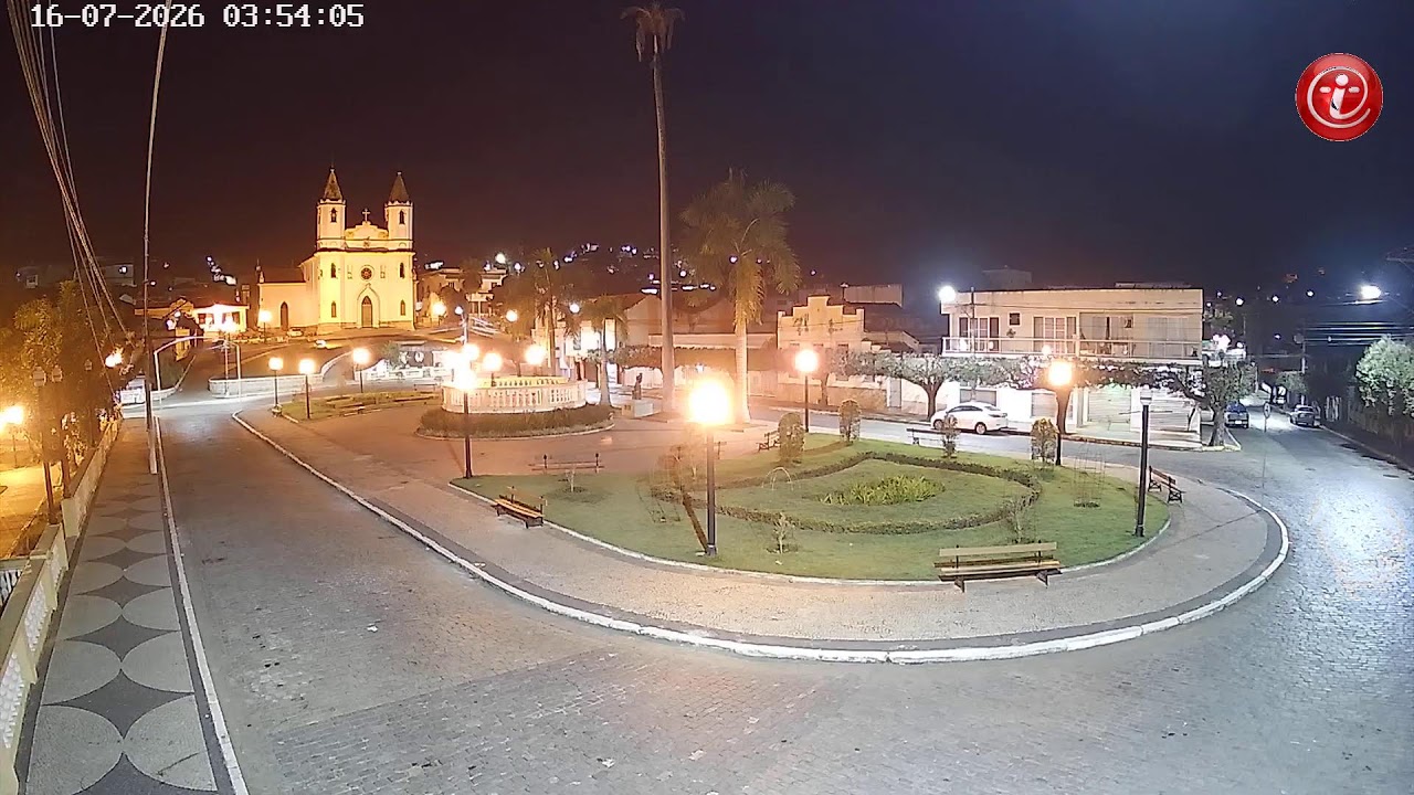 Live webcam view of Ary Parreiras Square, Miracema
