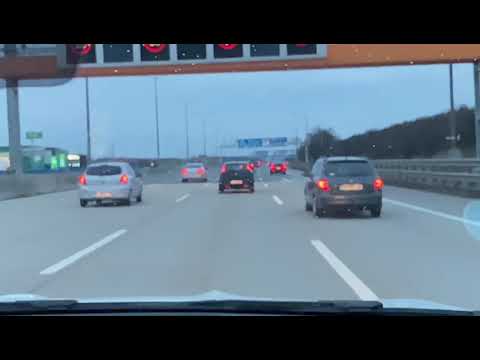 A2 Süd Autobahn - 80km/h in Zeitlupe - Wien