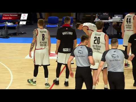 KKS Polonia Warszawa - Basket Hills 99:57 | Skrót meczu [2022.04.20]