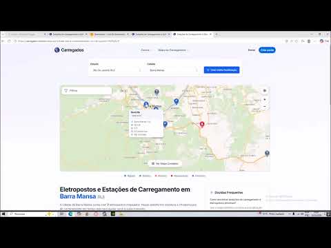 LOCAIS PARA RECARREGAR SEU CARRO ELÉTRICO EM BARRA MANSA RJ VOLTA REDONDA/RESENDE/PIRAI