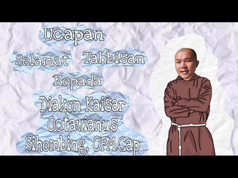 SELAMAT TAHBISAN IMAMAT P. KAISAR SIHOMBING, OFM.CAP