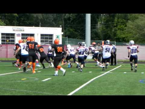 Shutdown Academy/New Jersey All-Stars 14-under football ex. point 6/23/12