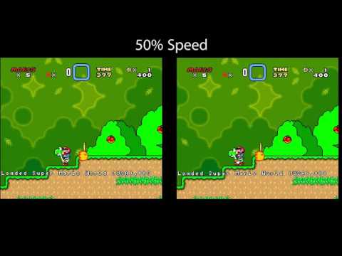 Left / Right Scroll Comparison