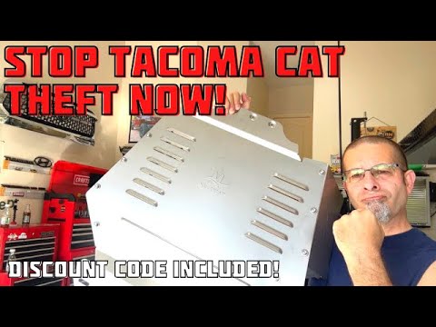 Toyota Tacoma Cat Theft Stops Here: Protect Your Catalytic Convertor!