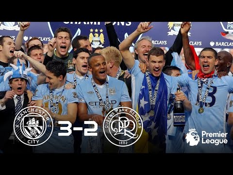 Manchester City 3-2 QPR – Premier League Final Day 2012 | English Commentary HD