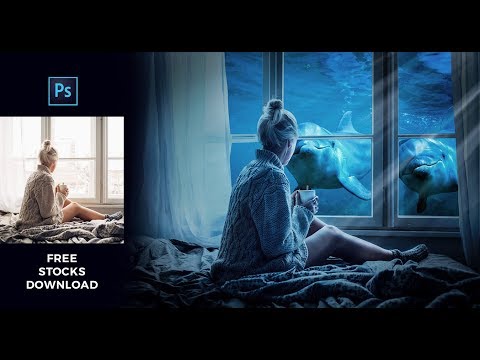 Photoshop tutorial Skin retouching Special technique